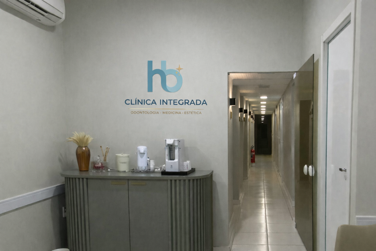 Interior da HB Clínica Integrada